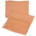 Designer Half Net Diamond Stole- Wheat brown